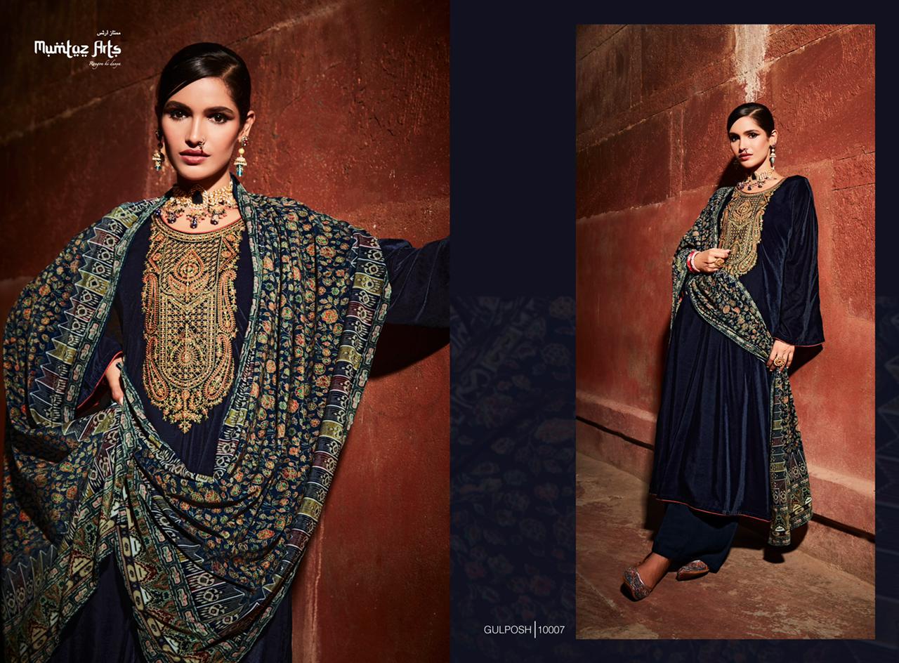 Mumtaz Gulposh New Fancy Exclusive Wear Designer Heavy Salwar Kameez Collection